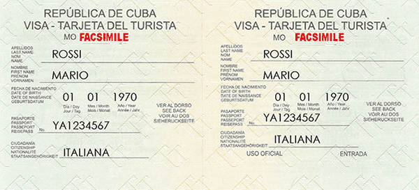 Виза на Кубу для граждан Украины